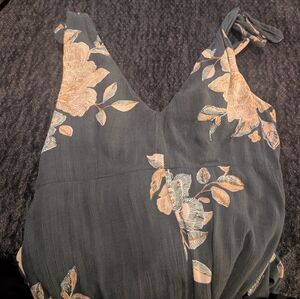 O'Neill Gray Maxi Dress Size Large